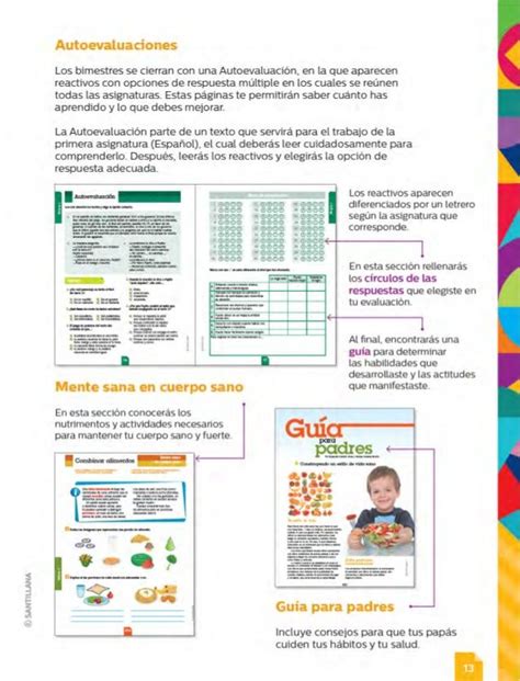 Guìa 3santillana alumno pdf Bullet Journal Science Messages