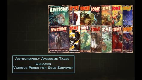 Fallout 4 Guides Astoundingly Awesome Tales Magazine Locations Youtube