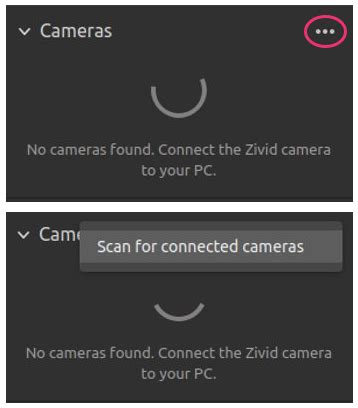 Zivid Studio No Camera Found Zivid Knowledge Base Documentation