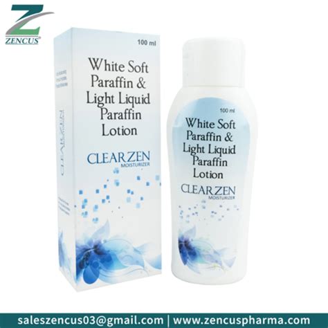 White Soft Paraffin And Light Liquid Paraffin Moisturizing Lotion