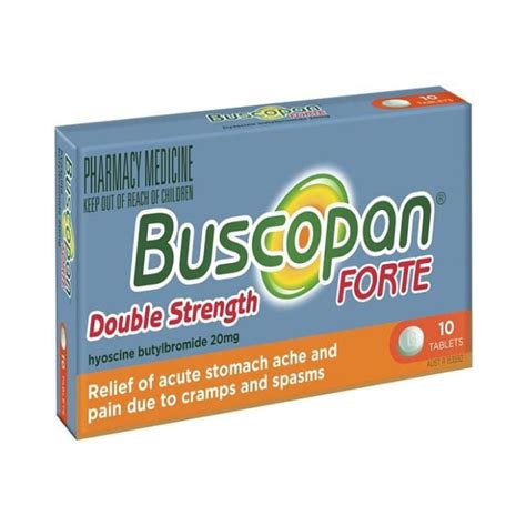 Buscopan Forte Tablets Mg Pack Chemistworks Pharmacy