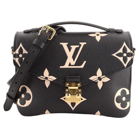 Louis Vuitton Pochette Metis Bicolor Monogram Empreinte Giant At 1stdibs