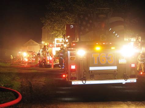 Tanker Assists At Earl Township Barn Fire White Horse Fire Company