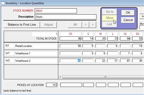 PerfectFit User Guide Inventory Locations Overview PerfectFit User Guide