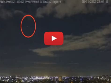 Meteo Cronaca Diretta Video Brasile Nel Cielo All Improvviso Molte