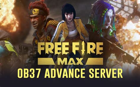 Free Fire Max Ob37 Advance Server Registration Apk Download Link And