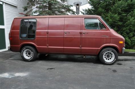 Purchase used 1978 DODGE TRADESMAN VAN B200 in Chichester, New Hampshire, United States