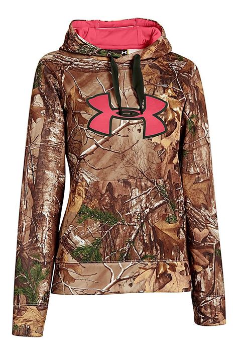 Under Armour® Coldgear® Big Logo Camo Hoodie For Ladies Bass Pro Shops Camo Outfits Womens