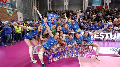 Volley A1 Femminile Per La Wash4Green Pinerolo Sconfitta Indolore Nel