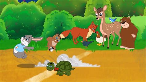2 Cuentos | La Liebre y la Tortuga - El Hombre de Jengibre Cuentos ...