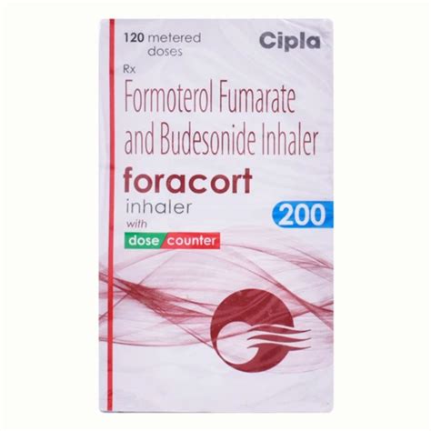 Cipla Foracort Inhaler 200 Mg Formoterol Furmarate And Budesonide