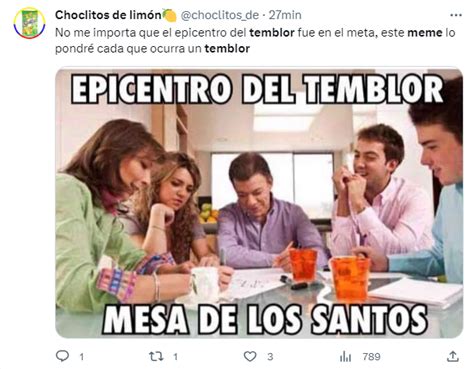 Hasta Memes Dejó El Fuerte Temblor 6 1 Este Jueves En Colombia Bluradio