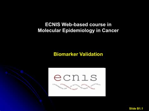 Biomarker Validation