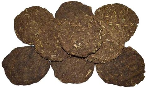 Organic Homemade Varathi Pure Cow Dung Cake 5pcs Pack For Hawan