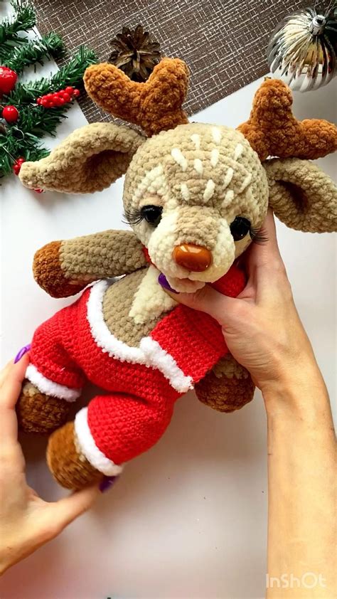 Amigurumi Reindeer Crochet Pattern Christmas Amigurumi Artofit