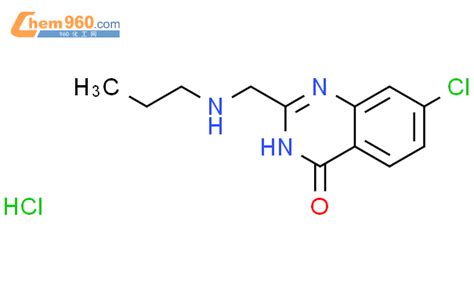 Chloro Propylamino Methyl Quinazolin H One