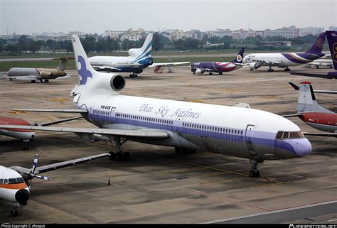 Hs Axe Thai Sky Airlines Lockheed L Tristar Photo By