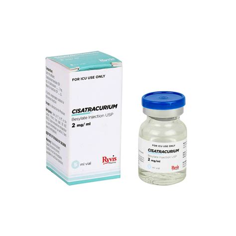 Cisatracurium Besylate Injection Usp Mg Ml Ryvis Pharma