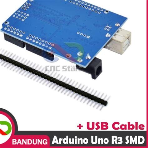 Jual 9 9 Mall Arduino Uno R3 Smd Ch340 Atmega328p Plus Kabel Usb And Pin