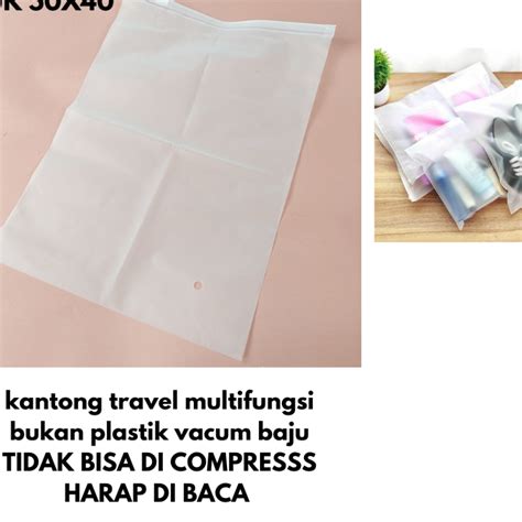 Jual Plastik Vacum Baju Vakum Pakaian Vacuum Bag Organizer Travel