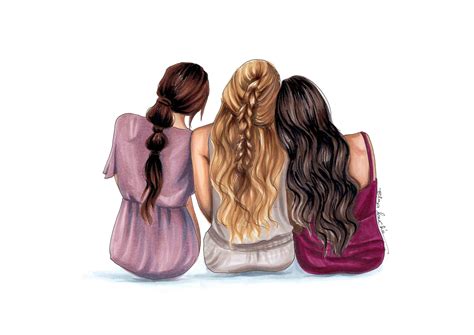 Three Best Friends Girls Wallpapers Wallpaper Cave