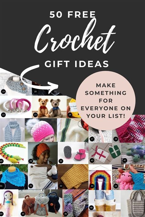 Free Crochet Gift Ideas Artofit