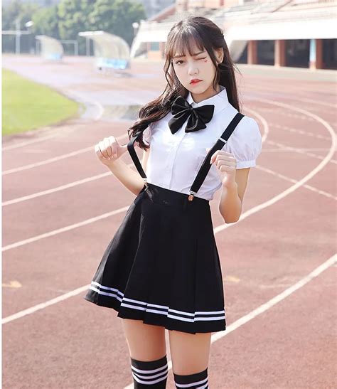 Summer Japanese School Uniforms High School JK Girls Young Dress ...