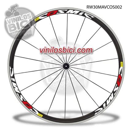 Pegatinas Mavic Llanta Carretera Perfil Mm En Vinilo Para