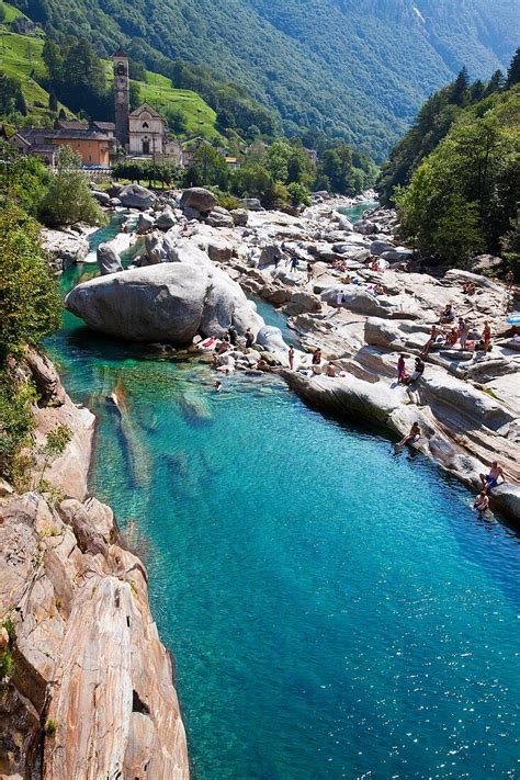 Lavertezzo Valle Verzasca Ticino License Image 70387454 Lookphotos