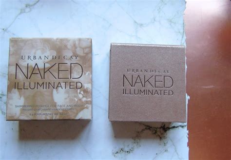 REVIEW URBAN DECAY NAKED ILLUMINATED SHIMMERING POWDER FOR FACE AND