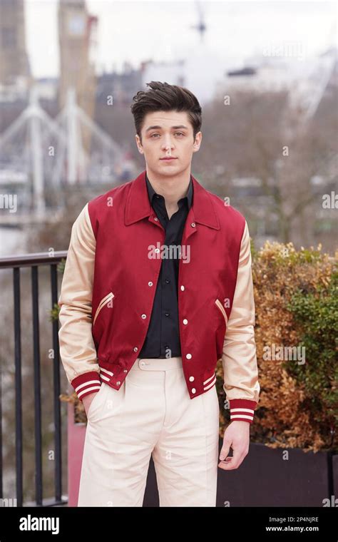 Asher Angel During A Photocall For Shazam Fury Of The Gods At Iet London Savoy Place Rooftop