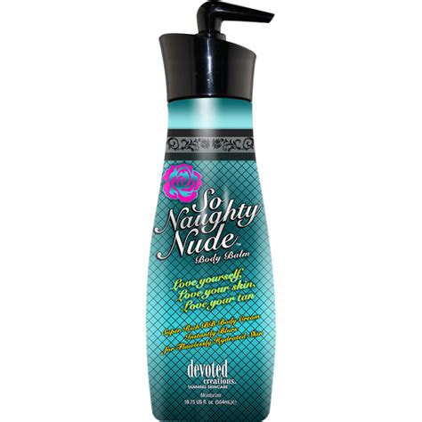 Devoted Creations So Naughty Nude Body Balm Moisturizer Four Seasons Wholesale Tanning Lotion