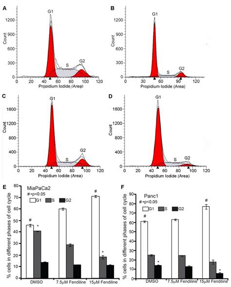 Fendiline Induces G1 Arrest In Pancreatic Cancer Cells Miapaca2 And