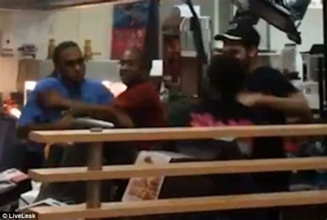 Westchester County Mcdonald S Employee Punches Manager In Liveleak