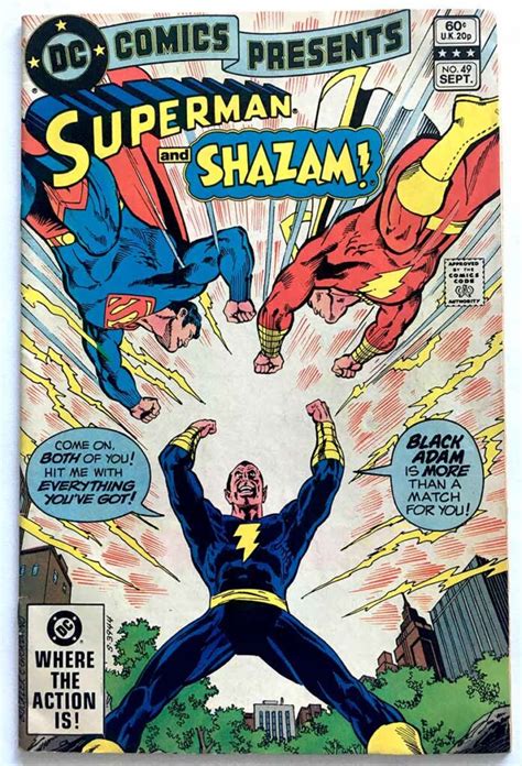 DC Comics Presents 49 3rd Appearance Of Black Adam 1st Superman