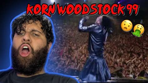 Korn Blind Live Woodstock 99 Reaction Holy Crap 🤮🔥 This