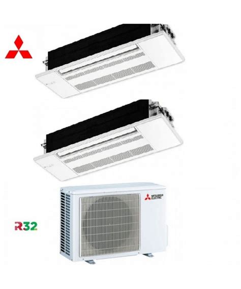 Condizionatore Climatizzatore Mitsubishi Electric Dual Split Cassetta 1 Via Mlz Kp 1200012000