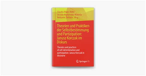 Theorien Und Praktiken Der Selbstbestimmung Und Partizipation Janusz