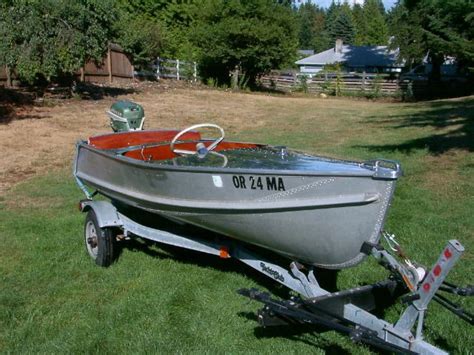 1955 Crestliner Commander 12 Old Boats Small Boats Outboard Boats