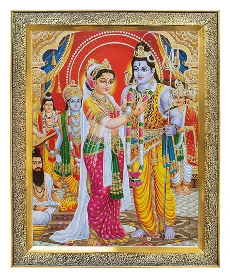 Buy Shiva Parvati Photo Frame Shiv Parvati Vivah Marriage Photo Hot