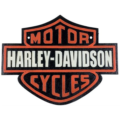 Plaque M Tal Harley Davidson En Vente Sur Plante Ta Deco