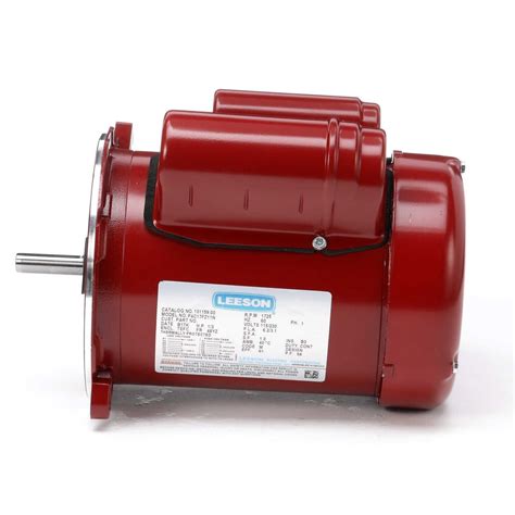 Leeson 101159 00 Electric Motor 1 3 Hp 1800 Rpm 1ph 115 230 Volt 48y P4c17fz11n Ebay