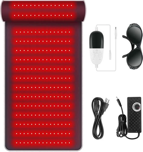 Red Light Therapy For Body Red Light Therapy Mat 225pcs 660nmand850nm Lamp Beads