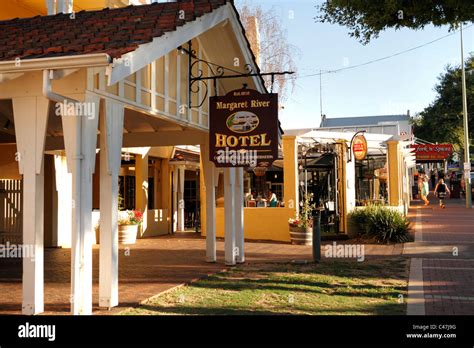 Front entrance of the Margaret River Hotel, Margaret River Southwest ...