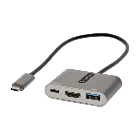 StarTech Hub USB C Vers 4K 60Hz HDMI 2 Ports USB 1 X USB Type A