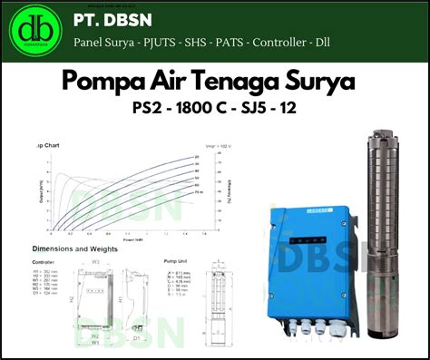 Paket Pompa Lorentz Ps C Sj Pompa Air Surya