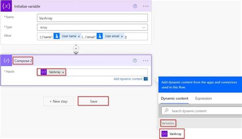 How To Initialize Array Variable In Power Automate SharePoint Dot Net