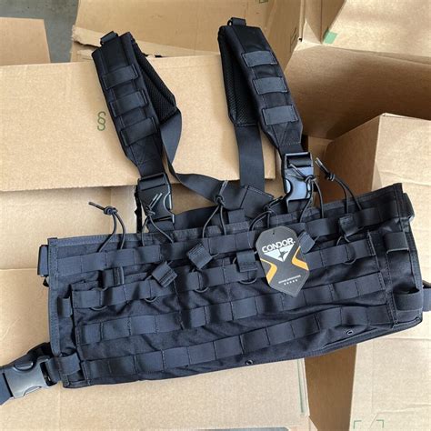 Condor Rapid Assault Chest Rig MCR6 002 Black EBay