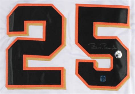 Barry Bonds Signed Jersey (Tennzone Hologram & Bonds Hologram ...