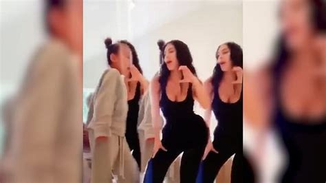 Kim Kardashian And North West Post A Tiktok Video Demotix